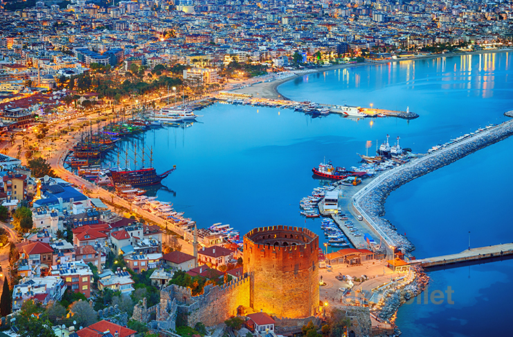 Antalya-Alanya’yı canlı izleyin