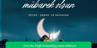 üç aylarımız Mübarek olsun